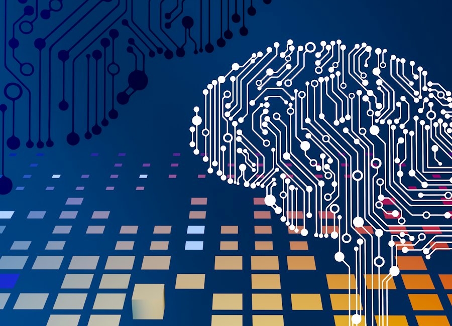 Circuit board forming the shape of a brain